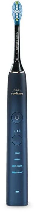 Фото: Електрична зубна щітка Philips Sonicare DiamondClean 9000 series Blue + Travel case (HX9911/88) № 3 | KTC