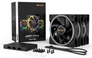 Фото: Кулер be quiet! Light Wings PWM 120mm Triple Pack Black (BL076) № 6 | KTC