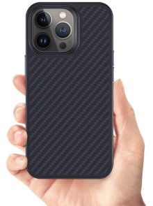 Чохол Blueo for iPhone 14 Pro Max - Armor Aramid Fiber Anti-Drop Case Black