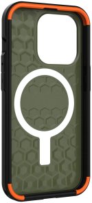 Чохол UAG for Apple iPhone 14 Pro - Civilian Magsafe Olive (114038117272)