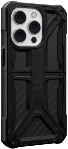 Чохол UAG for Apple iPhone 14 Pro - Monarch Carbon Fiber (114034114242)