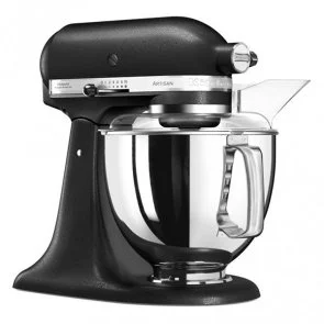 Фото: Планетарний міксер KitchenAid Mixer title-head 4.8L Artisan with extra accessories 5KSM175PS Matte Black (5KSM175PSEBK) № 2 | KTC