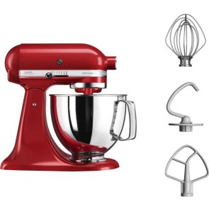 Міксер стаціонарний KitchenAid 5KSM125EER Red