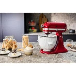 Фото: Планетарний міксер KitchenAid Mixer tilt-head 4.8L Artisan Premium 5KSM185PS Caramel Apple (5KSM185PSECA) № 6 | KTC