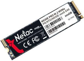 SSD-накопичувач Netac N930E Pro 2280 PCIe 3.0 x4 128GB (NT01N930E-128G-E4X)