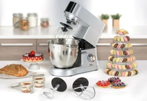 Планетарний міксер Tefal Masterchef Grande QB813D38 1500Вт, 6 насадок