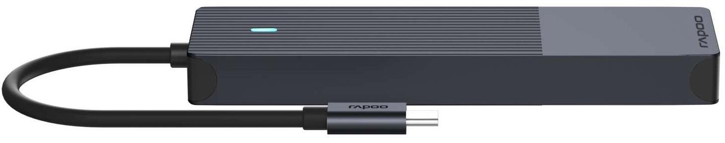 USB-хаб Rapoo 6in1 UCM-2002 Black