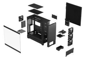 Корпус FRACTAL DESIGN Design Pop XL Silent Black with window (FD-C-POS1X-02)