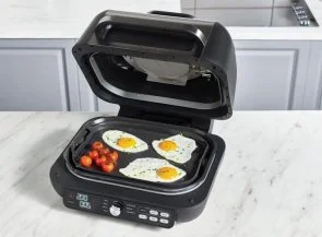 Фото: Гриль Ninja Foodi MAX Health MultiGrill and Air Fryer with Cooking probe (AG651EU) № 9 | KTC