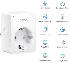 Фото: Смарт розетка TP-Link Tapo P110 (Tapo P110 (2-pack)) № 2 | KTC