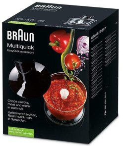 Насадка для блендера Braun MQ 30 BK (подрібнювач)