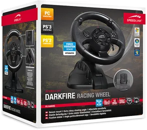 Фото: Кермо SPEEDLINK PC Darkfire Racing Wheel (SL-6684-SBK) № 4 | KTC