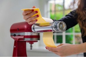 Набір з 3 насадок KitchenAid 5KSMPRA (розкочування тіста, спагетті, фетучіні)