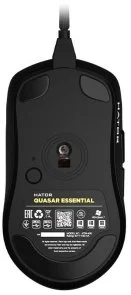 Фото: Миша Hator Quasar Essential Black (HTM-400) № 6 | KTC