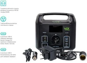 Фото: Зарядна станція WellCharger D150 160W 204Wh № 6 | KTC