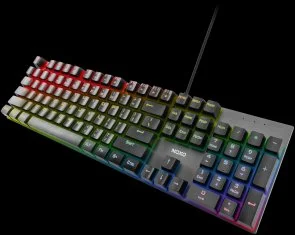 Фото: Клавіатура NOXO Retaliation Mechanical Blue Switches EN/RU USB Black (4770070882085) № 4 | KTC