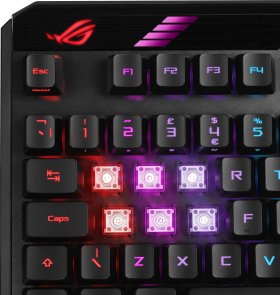 Клавіатура ASUS ROG Claymore II RD RGB Black (90MP01W0-BKUA01)