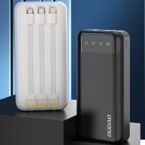 Батарея універсальна Dudao K6 Pro 20000mAh White (6973687243432)