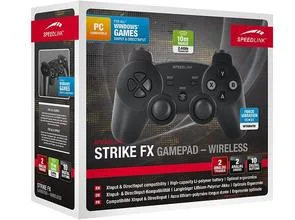 Фото: Геймпад SPEEDLINK Strike FX Wireles (SL-6567-BK) чорний № 5 | KTC