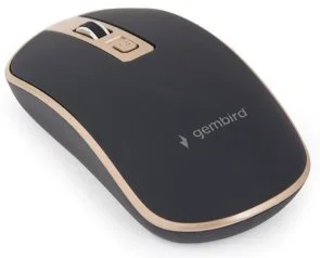 Фото: Миша Gembird MUSW-4B-06-BG Black/Gold № 2 | KTC