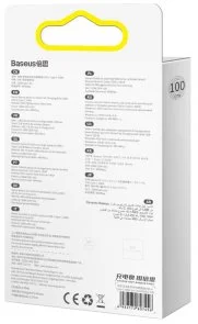 Фото: Кабель Baseus AM/Type-C 1m Dynamic Series Slate White (CALD000602) № 6 | KTC