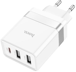 Зарядний пристрій Hoco N21 Pro Tourer 30W White (N21 Pro White)