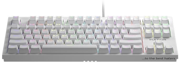 Клавіатура Hator Skyfall TKL Pro White (HTK-656)