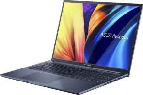 Фото: Ноутбук ASUS Vivobook 16X M1603IA-MB081 Quiet Blue - 16" IPS 60 Гц / AMD Ryzen 5 / 4600H / DDR4 8 ГБ / PCI-E SSD 512 ГБ / Radeon Graphics № 2 | KTC