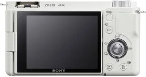 Фото: Цифрова фотокамера Sony Alpha ZV-E10 Body White (ZVE10M2W.CEC) № 2 | KTC