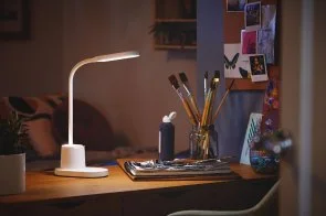 Фото: Настільна лампа Philips LED Reading Desk lamp Bucket White (929003241107) № 4 | KTC