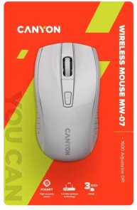 Миша Canyon CNE-CMSW07W White