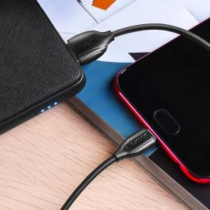 Фото: Кабель BOROFONE BX19 Benefit 2.4A AM / MicroUSB 1m Black (BX19MB) № 4 | KTC