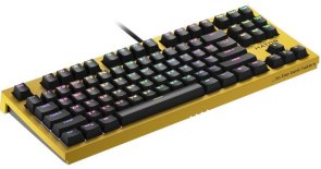 Клавіатура Hator Skyfall TKL Pro Yellow (HTK-657)