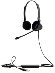 Гарнітура Jabra BIZ 2300 Duo MS USB (2399-823-109)