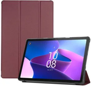 Фото: Чохол для планшета BeCover for Lenovo Tab M10 Plus TB-125F 3rd Gen - Smart Case Red Wine (708307) № 3 | KTC