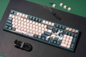 Клавіатура Varmilo VBS108 Crane Cherry Mx Blue UKR/ENG/RU (A03A037A1A0A17A031)