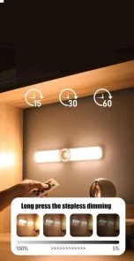 Фото: Нічник Ruideas Under Cabinet Lighting 1600mAh (Ruideas RD05) № 6 | KTC