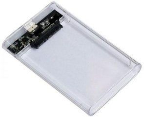 Кишеня зовнішня Agestar 3UB2P6 USB3.2 G1 Transparent (3UB2P6 (Transparent))