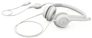 Фото: Гарнітура Logitech H390 USB Off White (981-001286) № 5 | KTC