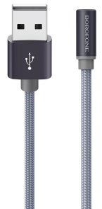 Кабель BOROFONE BX26 Express AM / MicroUSB 1m 2.4A Metal Gray (BX26MMG)