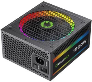 Блок живлення Gamemax 1300W RGB 1300 (RGB-1300(ATX3.0 PCIE5.0))