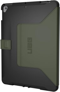Чохол для планшета UAG for Apple iPad 10.2 2019 - Scout Folio Black/Olive (12191I114072)