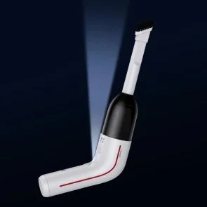 Фото: Автомобільний пилосос Usams US-ZB253 Mini Handheld Vacuum Cleaner LEJ Series White (XCQZB25301) № 8 | KTC