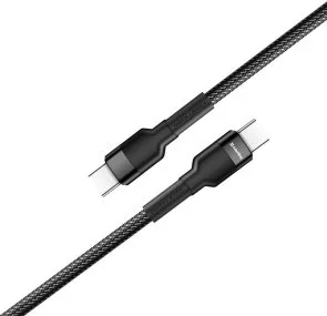 Фото: Кабель ColorWay PD Fast Charging 65W 3A Type-C / Type-C 0.3m Black (CW-CBPDCC054-BK) № 5 | KTC