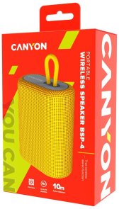 Портативна колонка Canyon BSP-4 Yellow (CNE-CBTSP4Y)