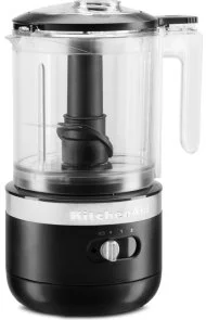 Фото: Кухонний комбайн KitchenAid Cordless food chopper 5KFCB519 Matte Black (5KFCB519EBM) № 2 | KTC