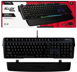 Клавіатура HyperX Alloy MKW100 TTC Red ENG/RU Black (4P5E1AX)