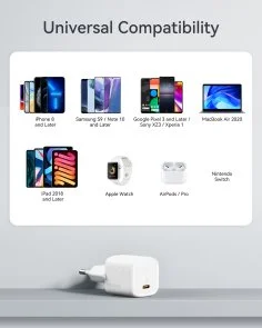 Фото: Зарядний пристрій VOLTME Revo Mini 30W GaN III White (V2009) № 8 | KTC