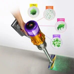 Фото: Ручний бездротовий пилосос Dyson V12 Detect Slim Absolute (394167-01) № 2 | KTC