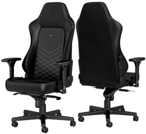 Крісло Noblechairs Hero Series Black/Platinum White (GAGC-117)